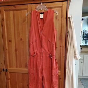 Patrizia Pepe Coral Jumpsuit, Size 4